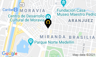 Mapa de Cimco Confecciones en Medellín