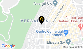 Mapa de Cinco Elemento Spa en Cali