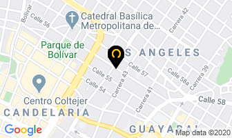 Mapa de Cindecomputo en Medellín