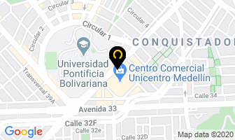Mapa de Cine Colombia S.a. en Medellín