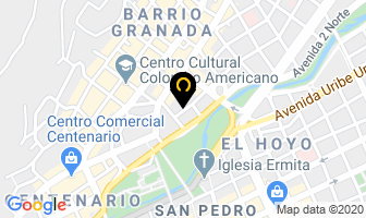 Mapa de Cine Studio Producción Audiovisual en Cali
