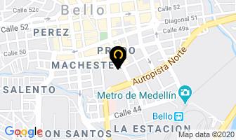 Mapa de Cine Video en Medellín