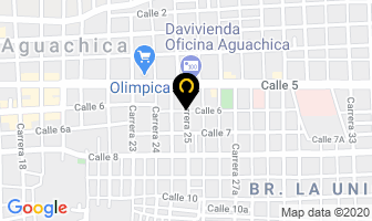 Mapa de Cinemana en Aguachica