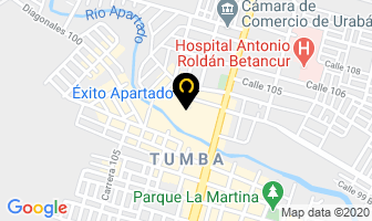 Mapa de Cinemas Procinal Ltda. en Apartadó