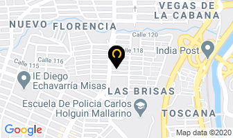 Mapa de Cinta Empaques en Medellín