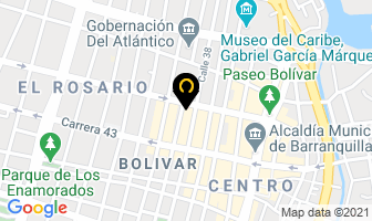 Mapa de Cintas & Diskkettes en Barranquilla