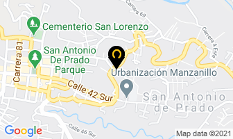 Mapa de Cintas Antioquia S.a.s. en Medellín