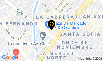Mapa de Cintas Macc S.a.s. en Bogotá D.C