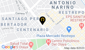 Mapa de Cinturones Ecolombia en Bogotá D.C