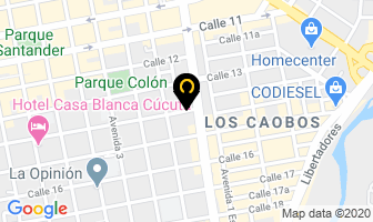 Mapa de Cio Inmobiliaria en Cúcuta