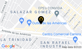 Mapa de Ciplas S.a. en Bogotá D.C