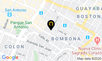 Mapa de Circulo Astariano en Medellín