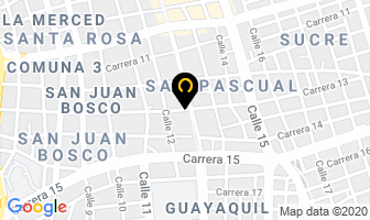 Mapa de Circulo De Viajes Universal S.a. en Cali