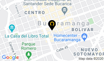 Mapa de Circulo Grafico Impresores en Bucaramanga