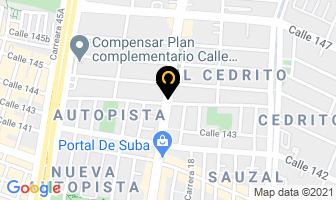 Mapa de Circus Pizza Gourmet en Bogotá D.C