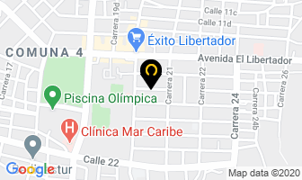 Mapa de Cirudia Ltda en Santa Marta