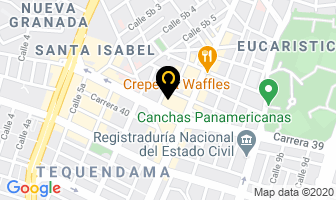 Mapa de Cirugia Estetica en Cali