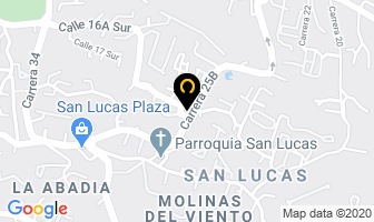 Mapa de Cirugía Intima en Medellín