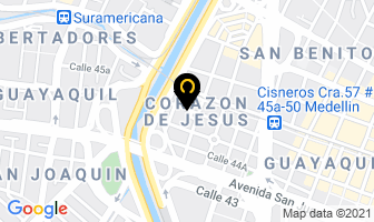 Mapa de Cisa Gnv en Medellín