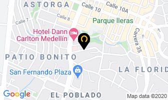Mapa de Cisco en Medellín