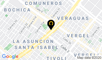 Mapa de Cisep Ltda en Bogotá D.C