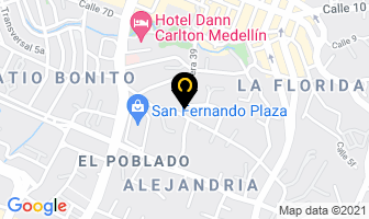 Mapa de Citofemme en Medellín