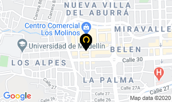 Mapa de City Park en Medellín