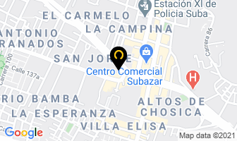 Mapa de City Service Express en Bogotá D.C