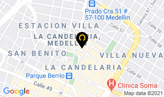Mapa de Ciudad Papel en Medellín