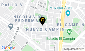 Mapa de Civiltec Ingenieros Ltda. en Bogotá D.C