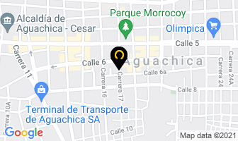 Mapa de Ck Store Computer Ltda en Aguachica
