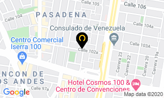Mapa de Clamar Inmobiliaria Ltda. en Bogotá D.C