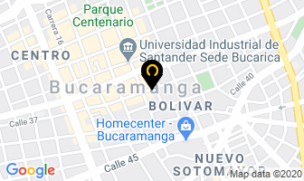 Mapa de Clandestino en Bucaramanga