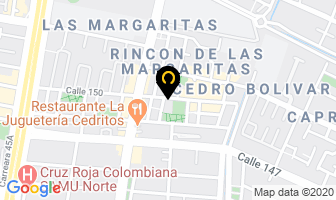 Mapa de Clara Sierra Spa en Bogotá D.C