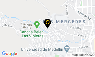 Mapa de Claro Y Oscuro.com en Medellín