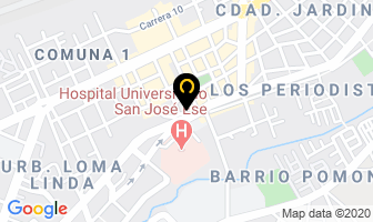 Mapa de Clase Medica en Popayán