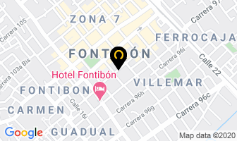 Mapa de Clases De Matematicas en Bogotá D.C