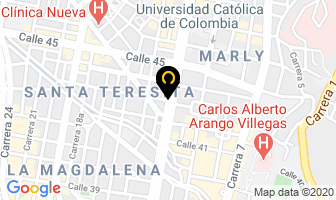 Mapa de Clases De Matemáticas Gmta en Bogotá D.C