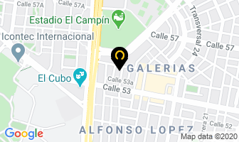 Mapa de Claudia Naturally en Bogotá D.C