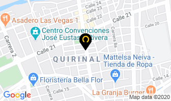 Mapa de Claudia Olave Diseño Interior en Neiva