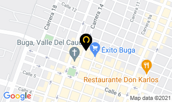 Mapa de Clavos & Canela en Buga