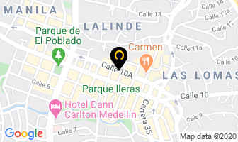Mapa de Clean & Clean en Medellín