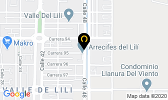 Mapa de Clean Express en Cali
