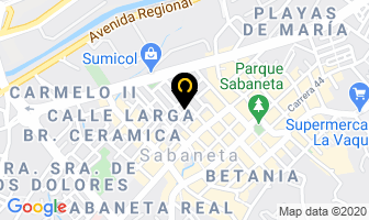 Mapa de Clean Masters World en Sabaneta