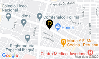 Mapa de Cli Niko en Ibagué