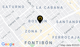 Mapa de Click Diseños Publicitarios en Bogotá D.C