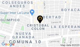 Mapa de Clini Lavadoras en Cali