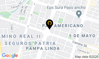 Mapa de Clini-Ropa Miferz en Cali