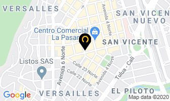 Mapa de Clinic Chapas & Servicios en Cali