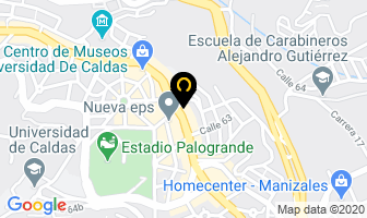 Mapa de Clínica Angel en Manizales
